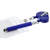 View Image 3 of 4 of Retractable Badge Holder with Stylus Pen - Closeout