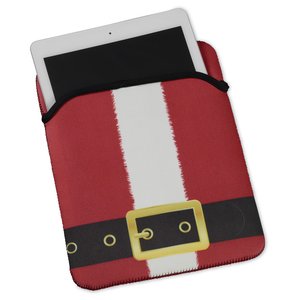 Additional Image 1 - a red and white card holder