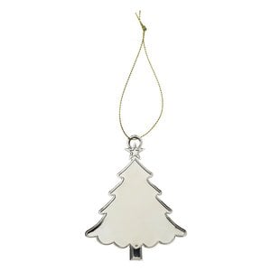 Additional Image 1 - a white christmas tree ornament