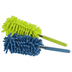 Additional Image 1 - a blue and green toilet brush