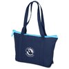 View Image 2 of 3 of Colour Pop Zippered Cotton Tote