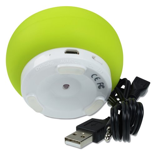 Additional Image 1 - a yellow and white disk with a usb cable