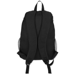 Additional Image 2 - a black backpack with straps