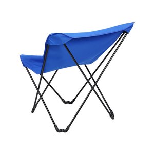 Additional Image 1 - a blue folding chair with legs