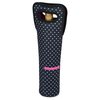 View Image 3 of 4 of Tuscany Wine Tote - Polka Dots-Closeout