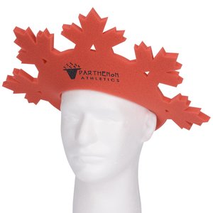 Additional Image 1 - a white statue head with a red hat