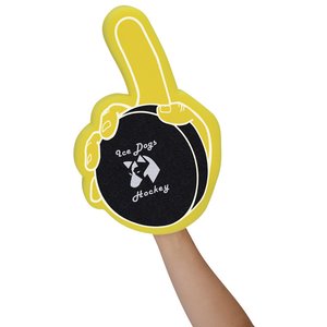 Additional Image 1 - a hand holding a yellow and black object