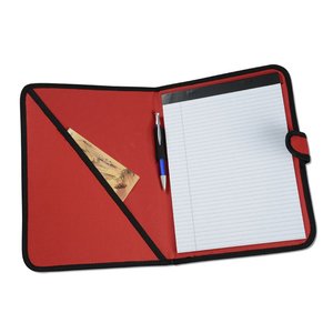 Additional Image 1 - a red case with a white paper in it