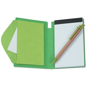 Additional Image 2 - a green folder with a pen