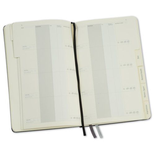 Additional Image 5 - a white notebook with a black string