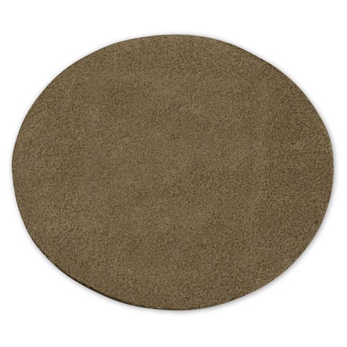 Additional Image 1 - a brown circle with a white background