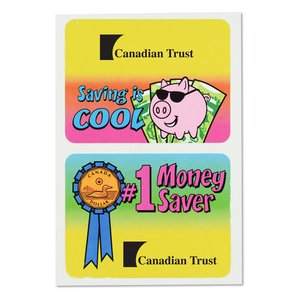 Additional Image 2 - a pair of cards with cartoon characters