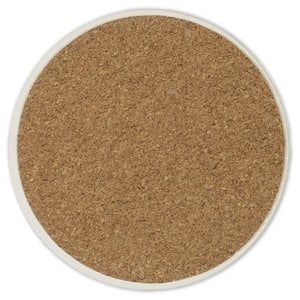 Additional Image 1 - a brown circle with white border