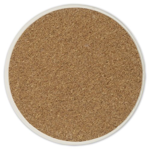 Additional Image 1 - a brown circle with white border