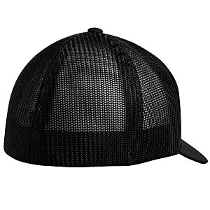 Additional Image 1 - a black hat with a black band