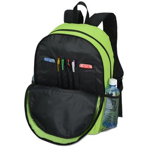 Additional Image 1 - a black and green backpack