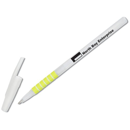 Additional Image 1 - a white highlighter with yellow tip