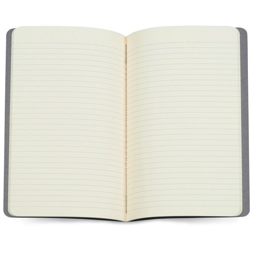 Additional Image 1 - a blank open book with a black cover