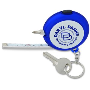 Additional Image 2 - a blue and white tape measure