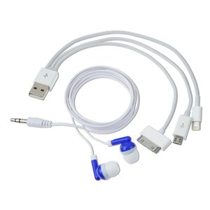 Additional Image 2 - a white and blue cable