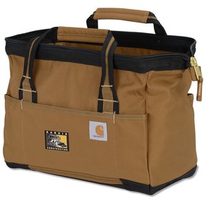 Additional Image 2 - a brown bag with black handles