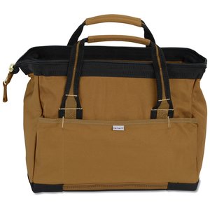 Additional Image 3 - a brown bag with black handles