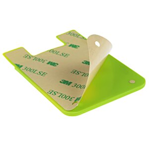 Additional Image 2 - a green cutting board with a white and green label