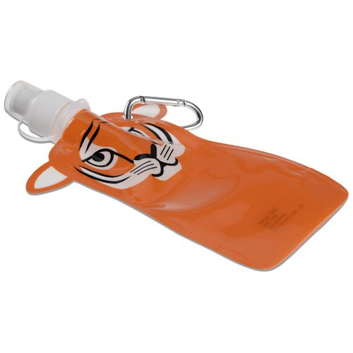 Additional Image 1 - a orange plastic bottle with a white cap
