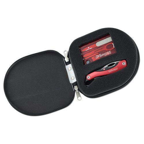 Additional Image 3 - a black case with a red object inside