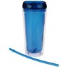 View Image 3 of 4 of Geo Tumbler with Straw - 16 oz.