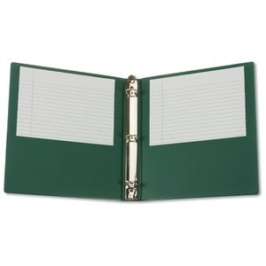 Additional Image 1 - a green folder with white paper inside