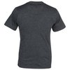 View Image 2 of 3 of Bella+Canvas Tri-Blend V-Neck T-Shirt - Men's - Embroidered