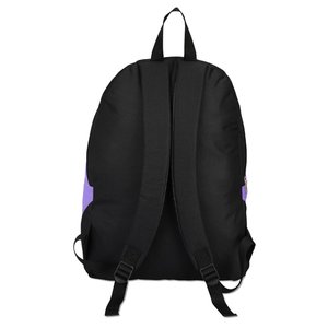 Additional Image 1 - a black backpack with straps