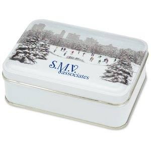 Additional Image 2 - a white plastic container with a clear lid