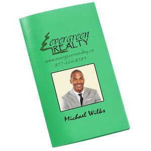 Additional Image 1 - a green book with a picture of a man