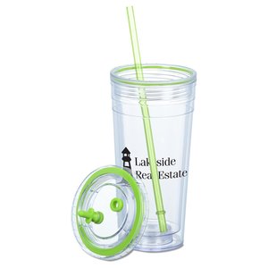 Additional Image 1 - a cup with straw and a straw