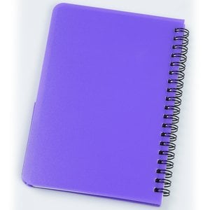 Additional Image 4 - a purple notebook on a white surface