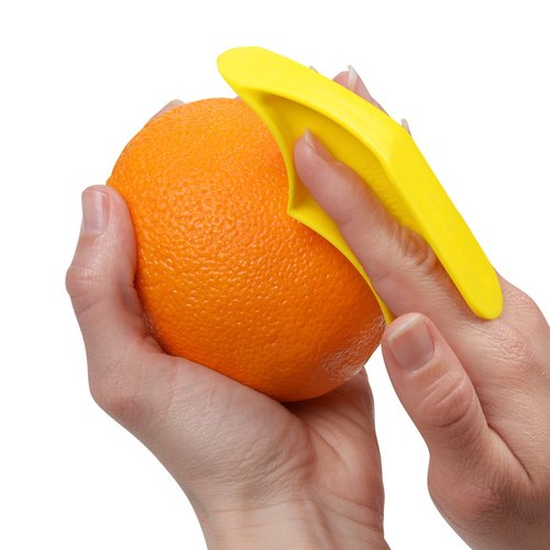 Additional Image 2 - a person peeling an orange
