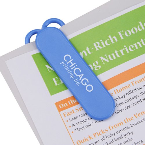 Additional Image 1 - a blue bookmark on a book