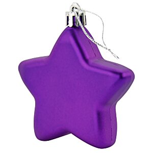 Additional Image 1 - a purple star shaped ornament