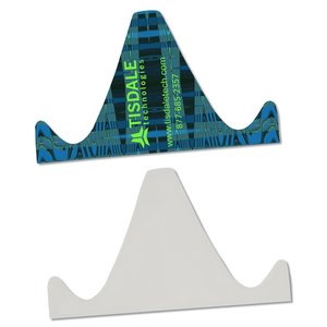 Additional Image 1 - a white and blue triangle shaped object