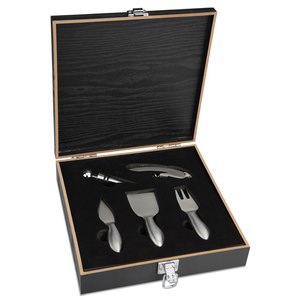 Additional Image 2 - a black box with silver utensils in it