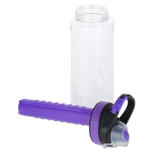 Additional Image 3 - a purple handle next to a clear plastic container