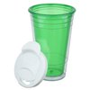 View Image 2 of 4 of Translucent Party Travel Tumbler - 16 oz.