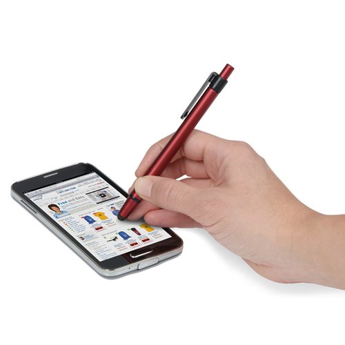 Additional Image 1 - a hand holding a pen on a cell phone