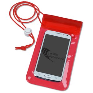 Additional Image 3 - a cell phone in a red case