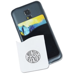 Additional Image 4 - a cell phone with a white card