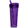 View Image 2 of 4 of Flip and Sip Geometric Tumbler - 18 oz. - Closeout Colours