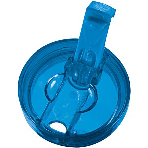 Additional Image 3 - a blue plastic object with a hole in it
