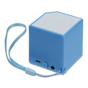 Additional Image 3 - a blue cube with a cord